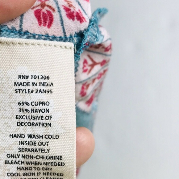 Soft Surroundings Sweetwater Tunic Top SZ S Boho0 - Picture 6 of 7